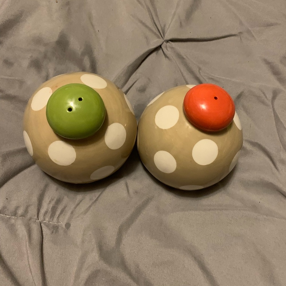 Coton Colors Salt and Pepper Shakers